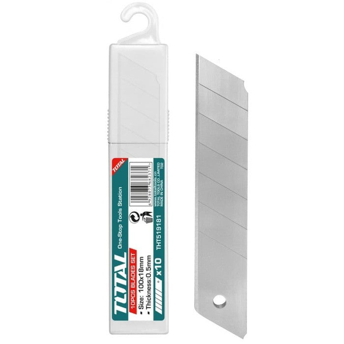 Total 10pcs blades set 18X100mm THT519181