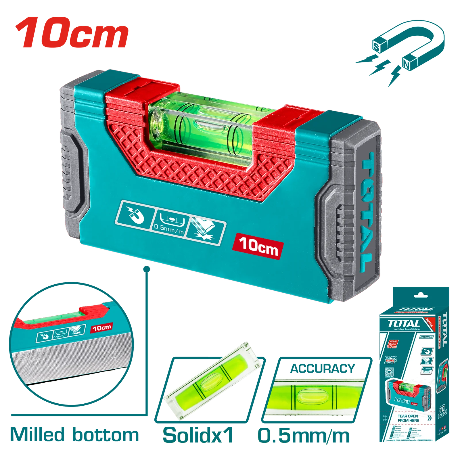 Total Hand level 10cm TMT205101