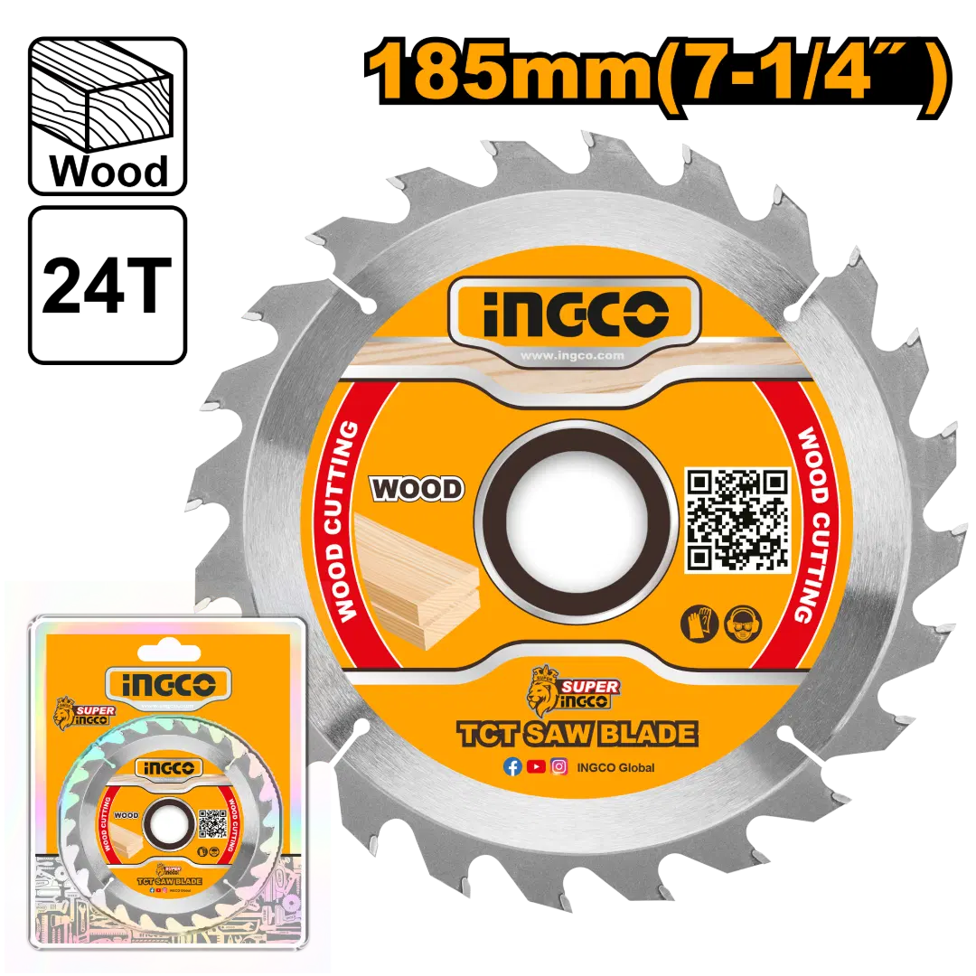Ingco TCT saw blade 185mm TSB118511