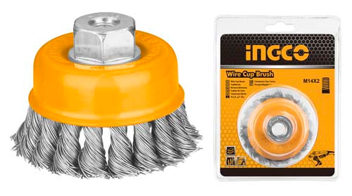 Ingco Wire cup brush 75mm WB20752