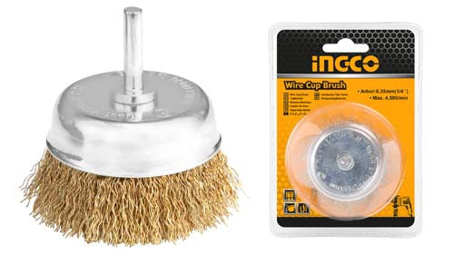 Ingco Wire wheels 75mm WB40751