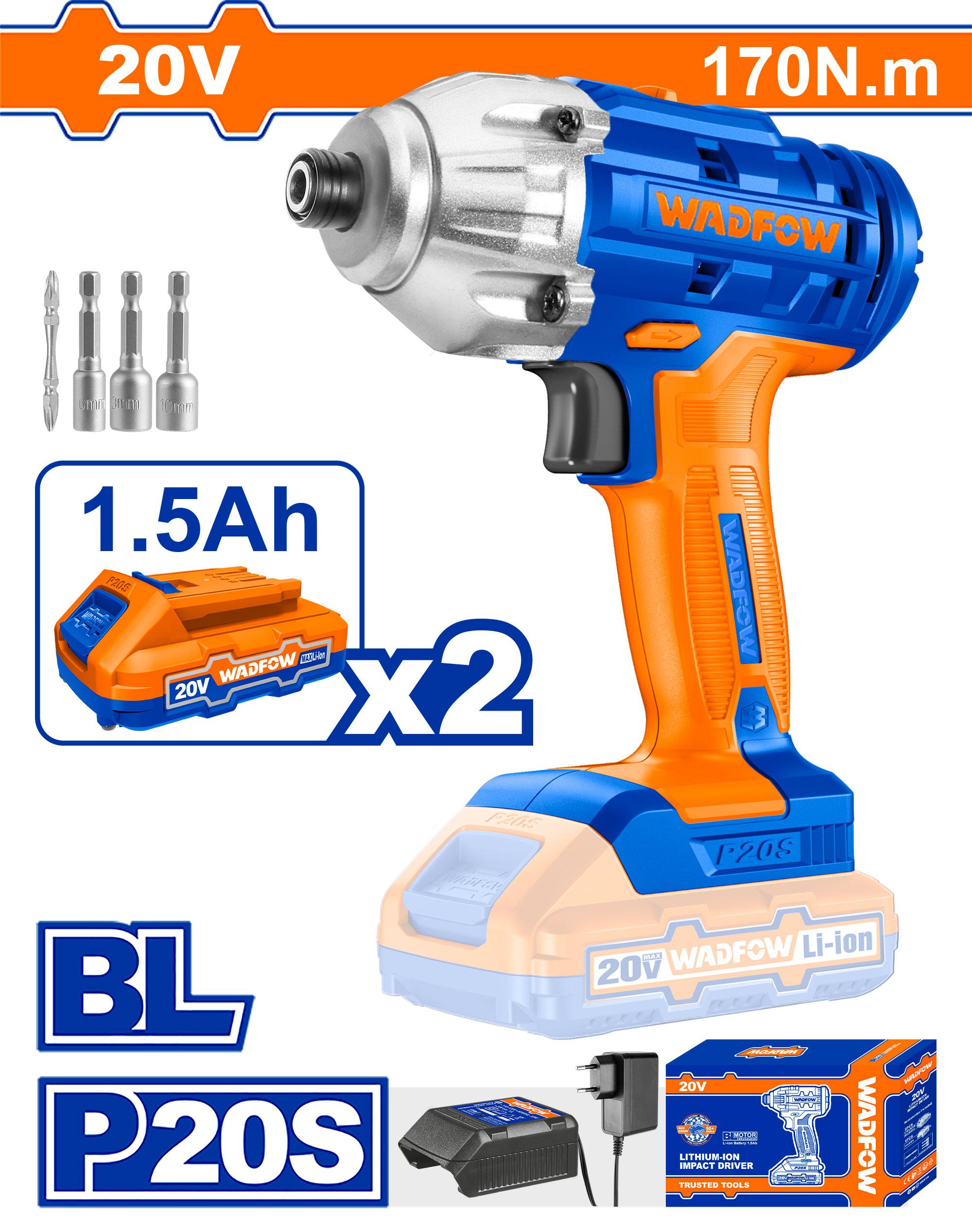 Wadfow Lithium-ion impact driver WCD2512