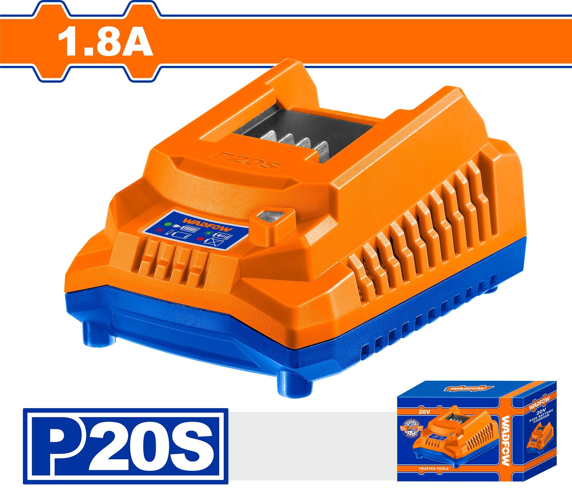 Wadfow 20v Battery Charger WFCP518