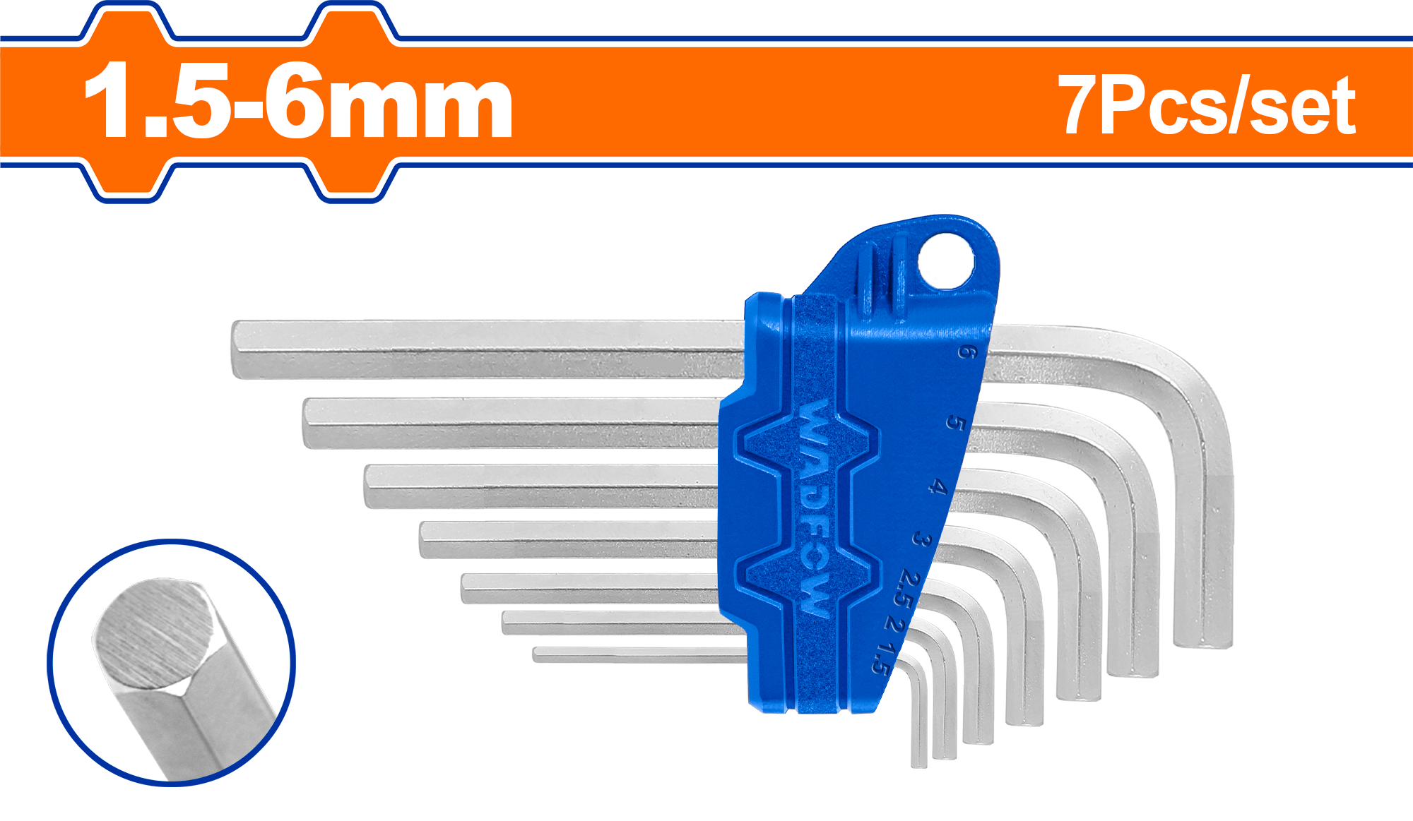 Wadfow Hex key WHK1671
