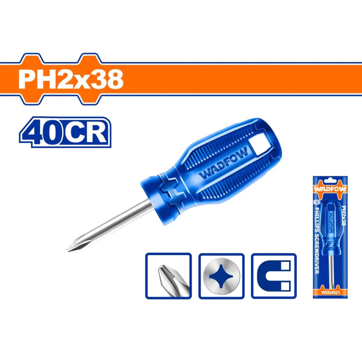 Wadfow Phillips screwdriver WSD4221