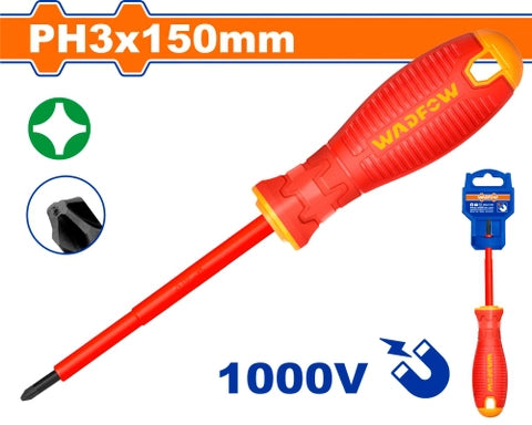 Wadfow Insulated phillips screwdriver WSD7236