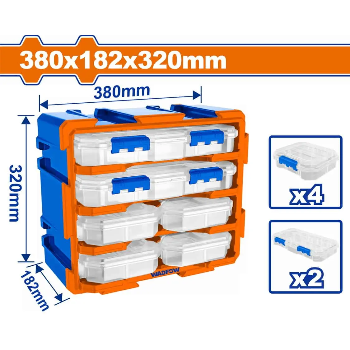 Wadfow Modular storage tower WTB8346