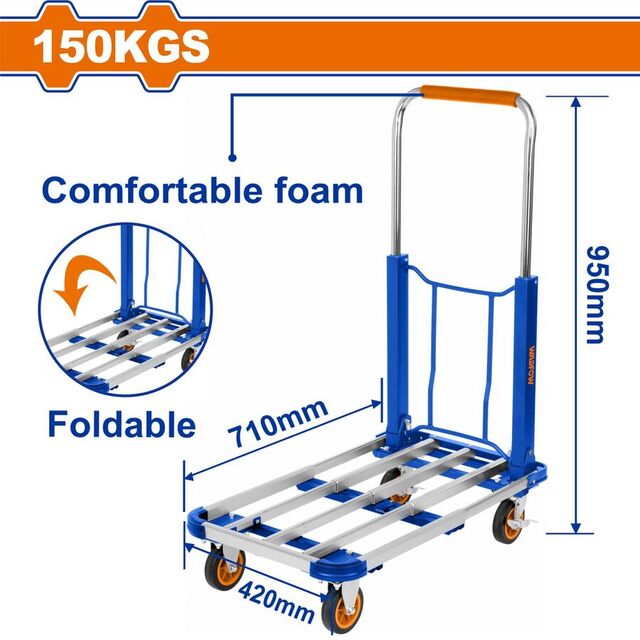 WADFOW Foldable platform hand truck WWB9A15