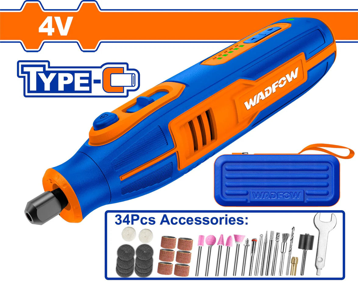 WADFOW Lithium-ion cordless grinder WRYP1504