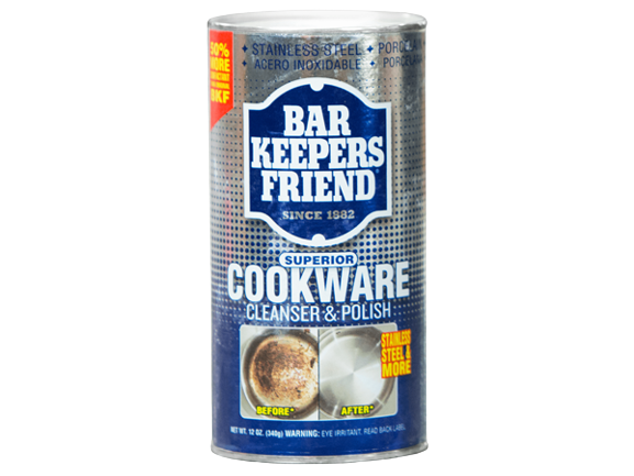 Bar Keepers Friend Cooktop & Cleanser Combo (Free Cookware Polish)