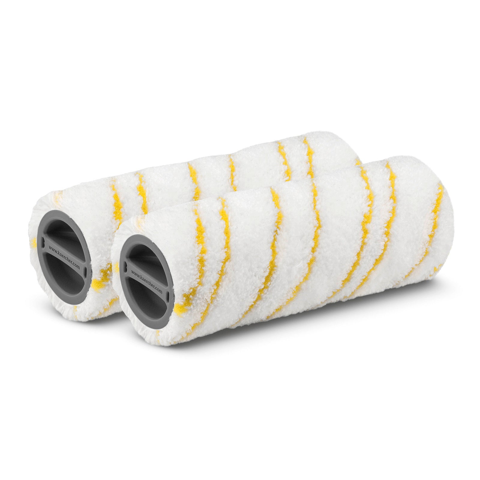 KARCHER Hard Floor Multi Surface Microfiber Roller Set Yellow White 20550060