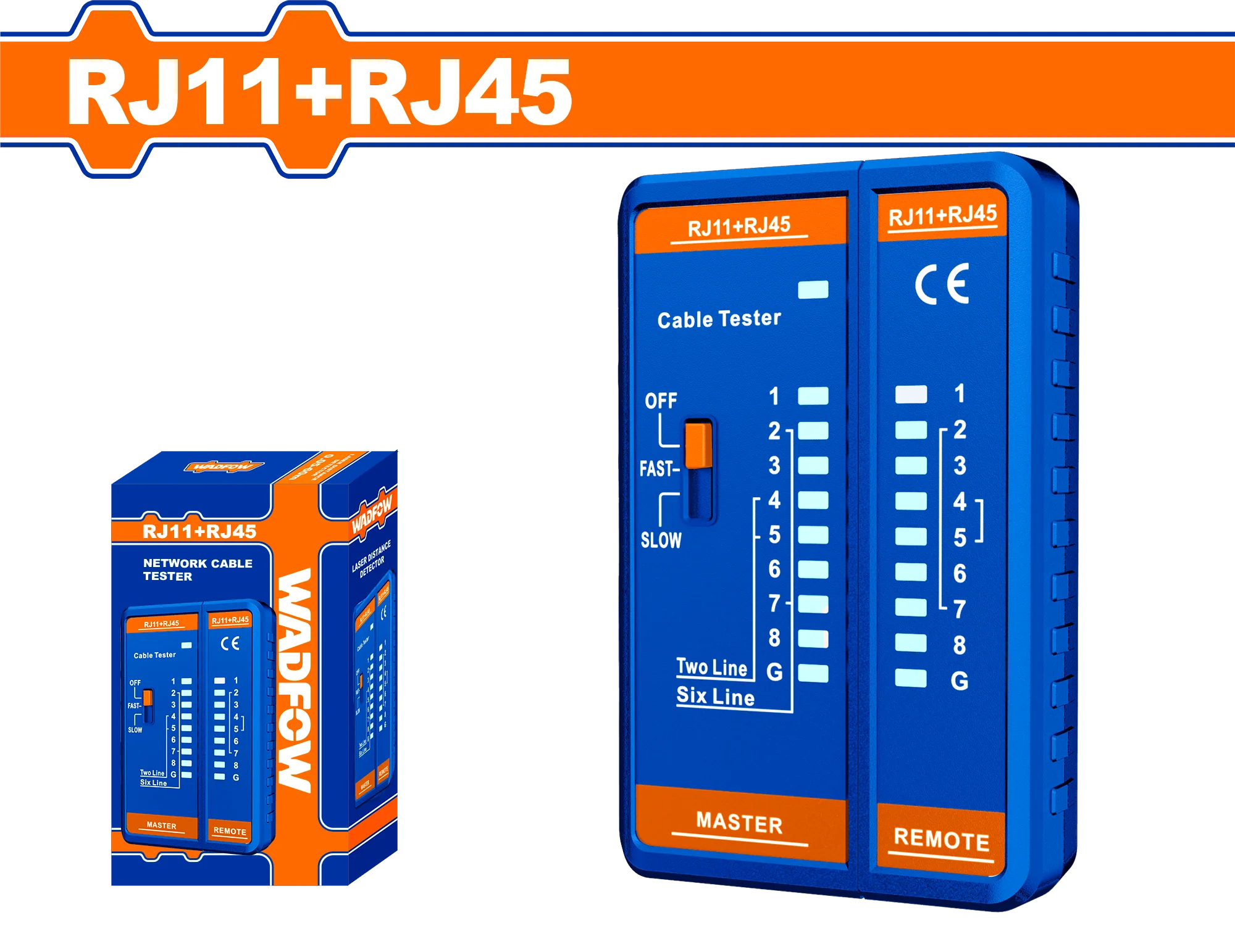 Wadfow Network cable tester WTP9501