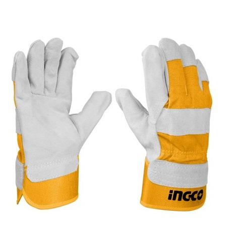Ingco Leather gloves 10.5" HGVC01