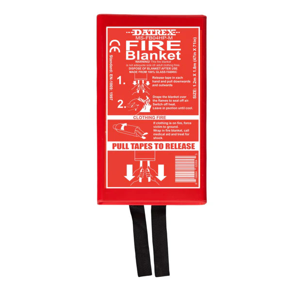 Fire Blanket - Non-Flammable Kitchen & Home Safety Fire Stopper
