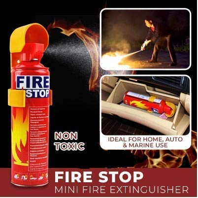 FIRE STOP Your Compact Firefighting Companion (500ml)
