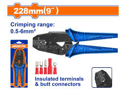 Wadfow Ratchet crimping plier WCP3609