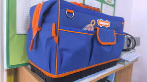 Wadfow Tools Bag 19" with Plastic Base WTG3120