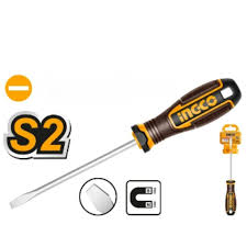 Ingco Slotted screwdriver Sl4/100mm HSDSL4100