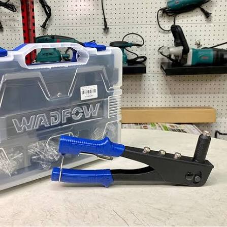 Wadfow 101 Pcs Hand Riveter & Rivets Kit WHR1909