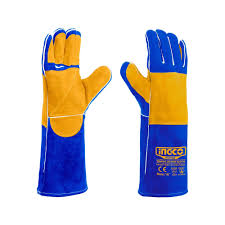 Ingco Welding leather gloves 16" HGVW04