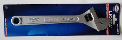 LICOTA MADE IN TAIWAN 12" ADJUSTABLE ANGLE WRENCH