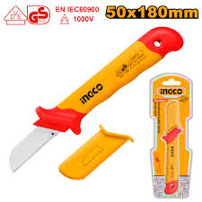Ingco Insulated cable knife 180mm HICK1801