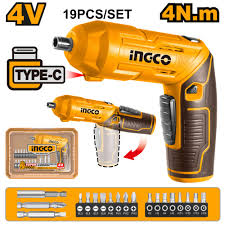 Ingco Cordless screwdriver 4v CSDLI04425