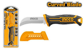 Ingco Cable stripping knife 200m curve blade HPK82001