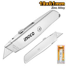Ingco Utility knife zinc HUK615