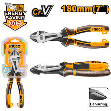 Ingco High leverage heavy- duty diagonal cutting pliers 180mm HHHDCP28180
