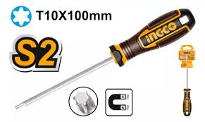 Ingco Torx screwdriver T10/100MM HSDX10100