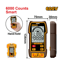 Ingco Digital multimeter 6000 counts DM16004