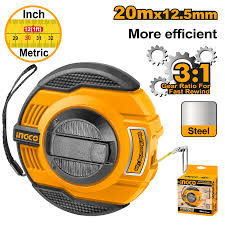 Ingco Steel measuring tape 20*12.5mm HSMT8420