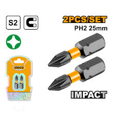 Ingco Impact screwdriver bits PH2,25mm SDBIM71PH225