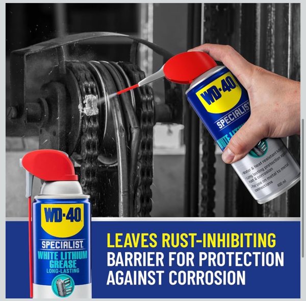 WD-40 Specialist High Performance White Lithium Grease 400ml