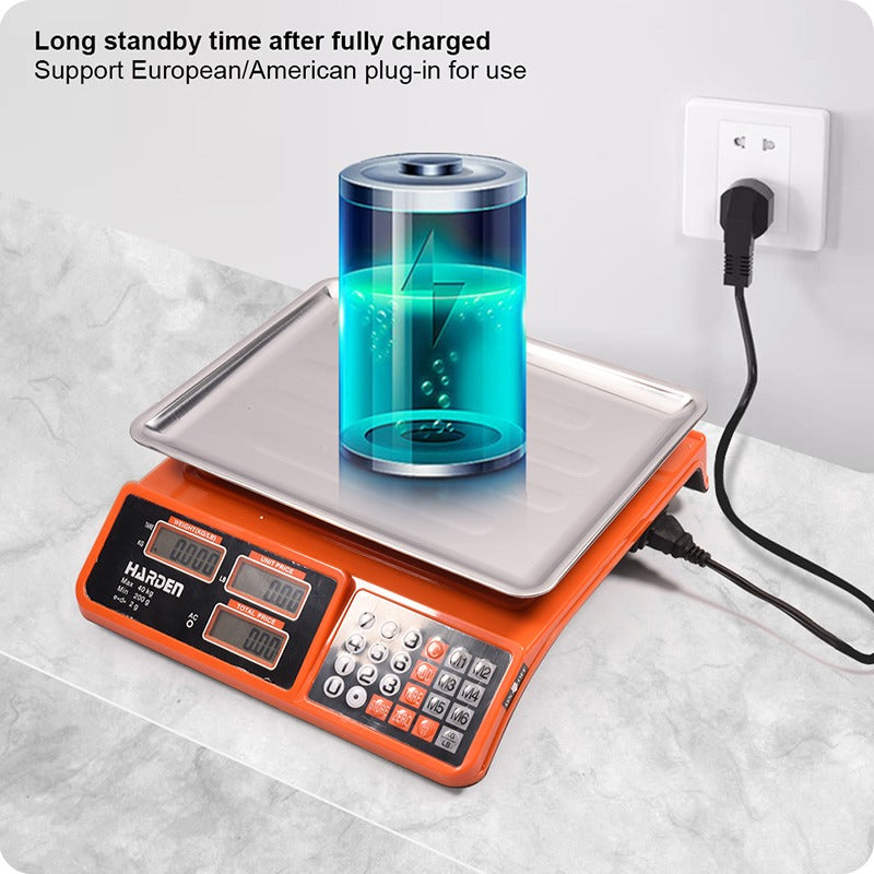 Harden 40KG Electronic Price Computing Scale 582004