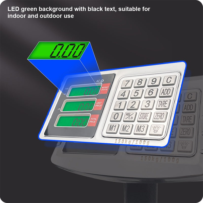 Harden 150KG Electronic Platform Scale 582015