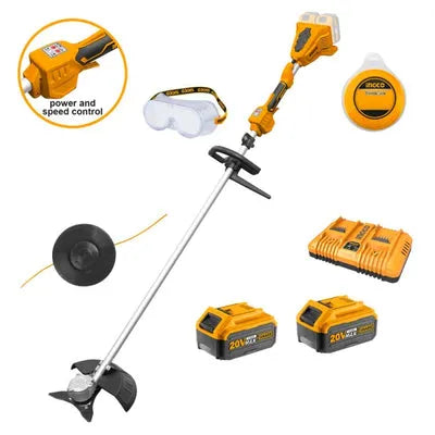 Ingco Cordless string trimmer and brush cutter 20V CSTLI200285