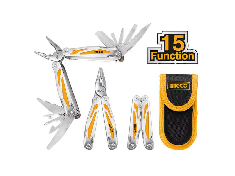 Ingco Foldable multi-function tool 15 functions HFMFT0115