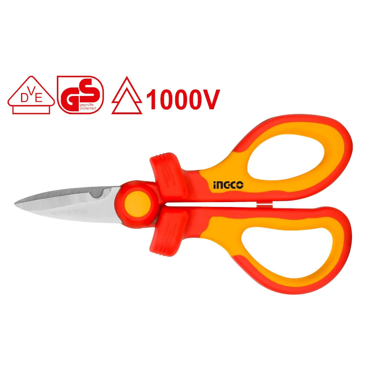Ingco Insulated scissor 160mm HISS1601