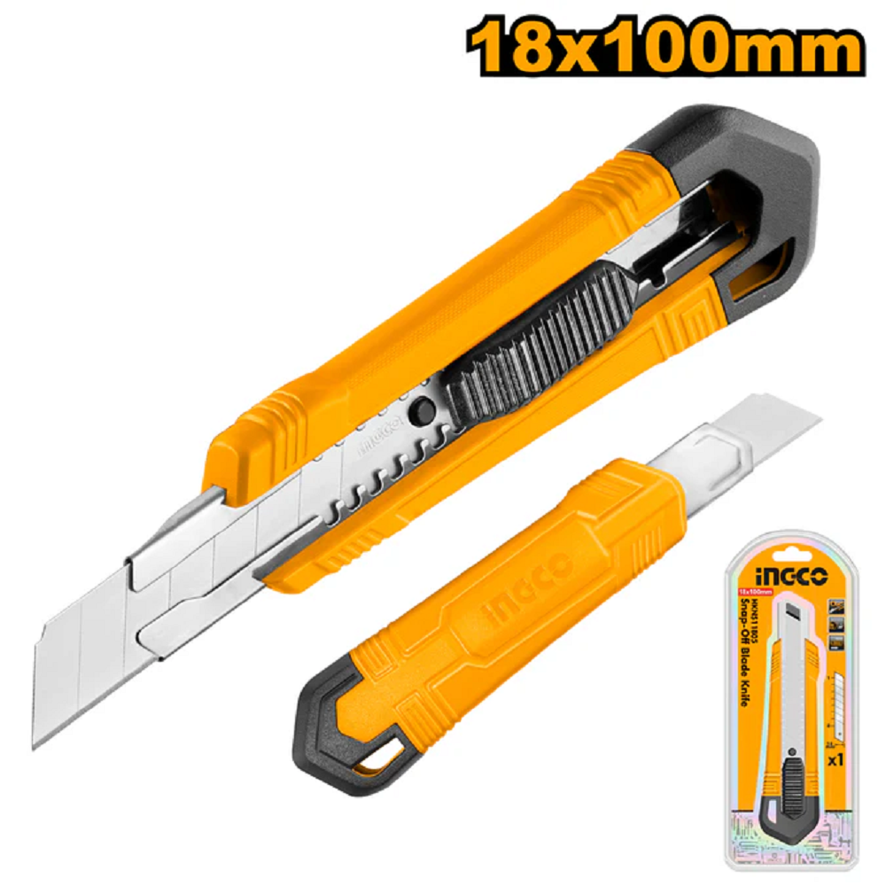 Ingco Snap-off blade knife 18*100mm HKNS11815
