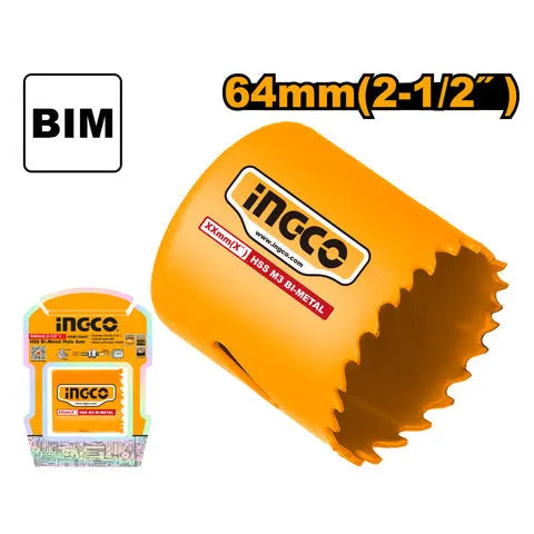 Ingco HSS bi-metal hole saw 64mm HSB10641