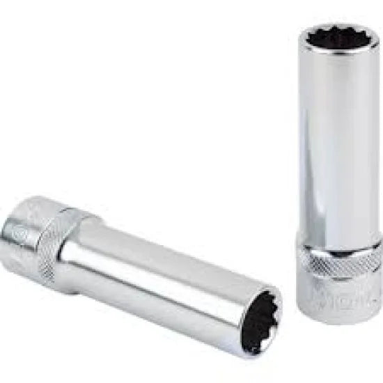 LICOTA MADE IN TAIWAN 1/2" DR. FLANK 12PT DEEP SOCKET 13mm CR-V MICRO FINISH