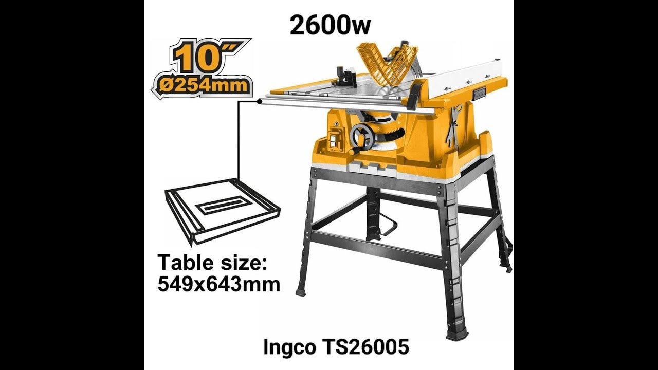 Ingco Table saw 2600w TS26005