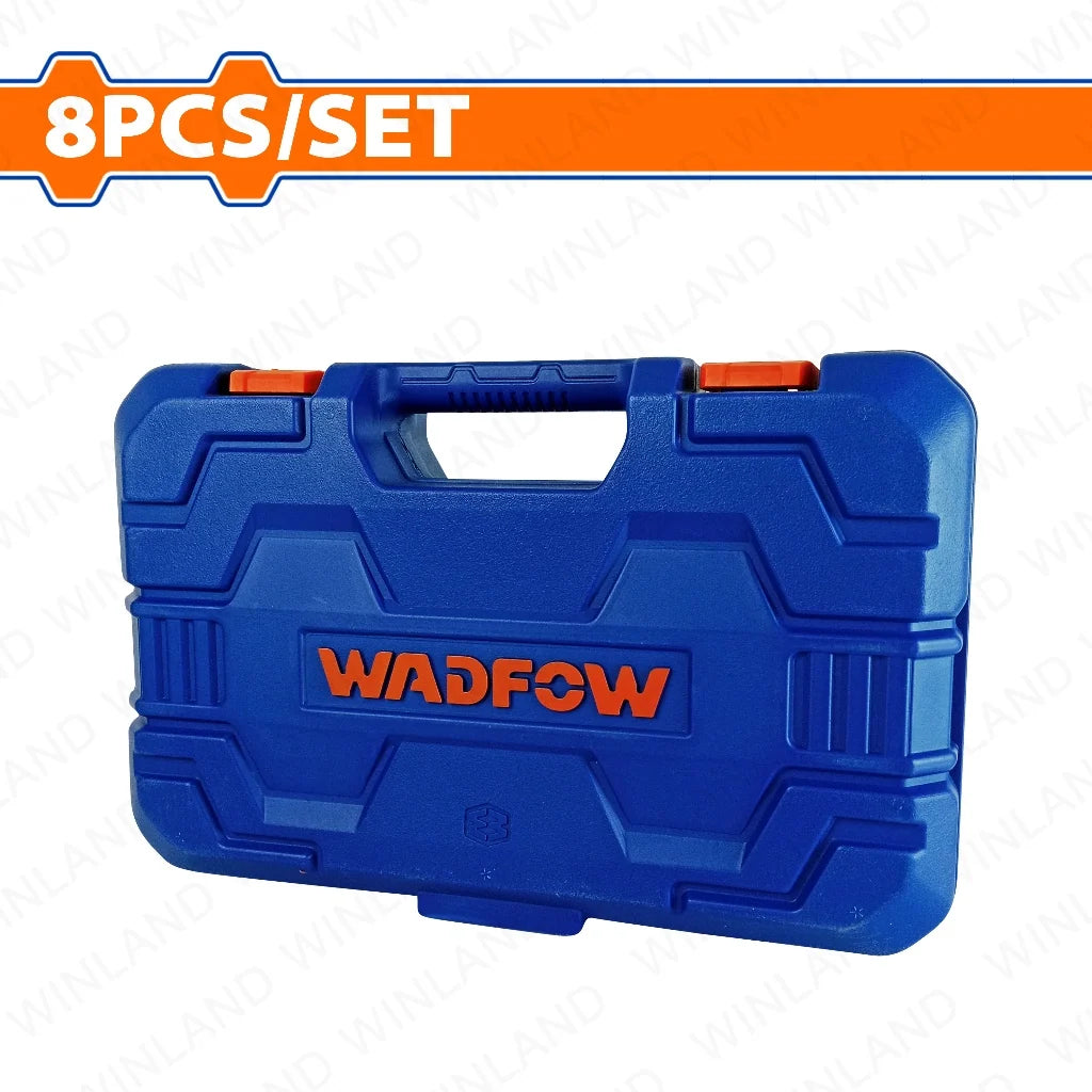 Wadfow 8 Pcs 3/4" Deep Impact Socket Set 26-38mm WMS4D09