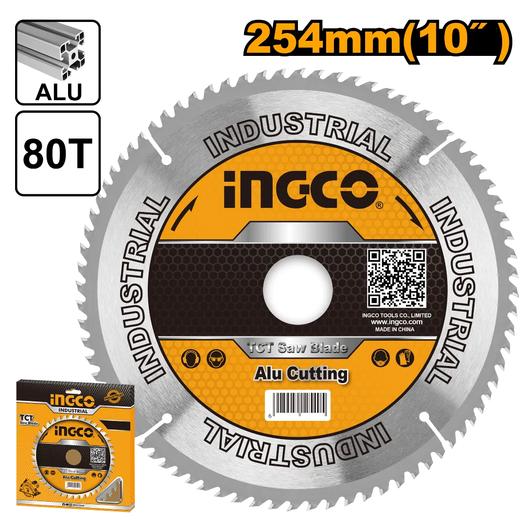Ingco TCT saw blade for aluminum 254mm TSB325428