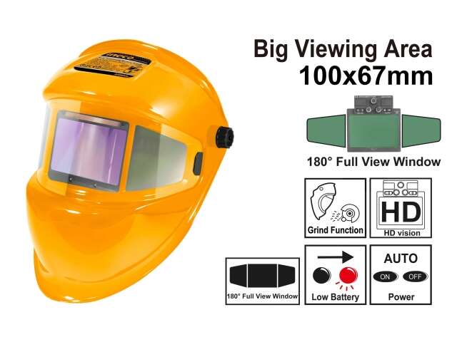 Ingco Auto-darkening welding helmet AHM006