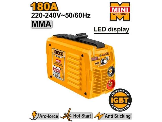 Ingco Inverter MMA welding machine 85v ING-MMA18058