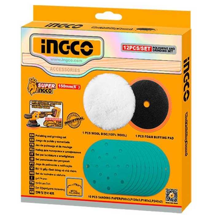 Ingco Polishing and grinding set APG15012