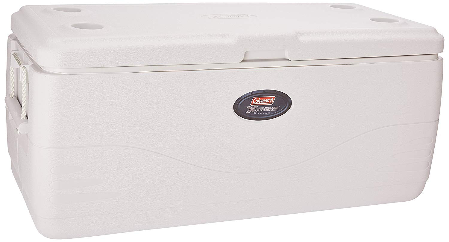 150QT COOLER/MARINE WHITE - U.S.A. (19.00 x 43.50 x 19.25)